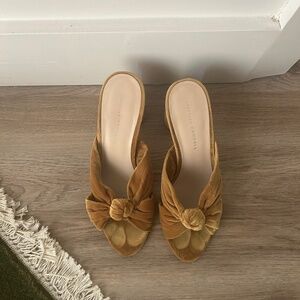 loeffler randall suede mules